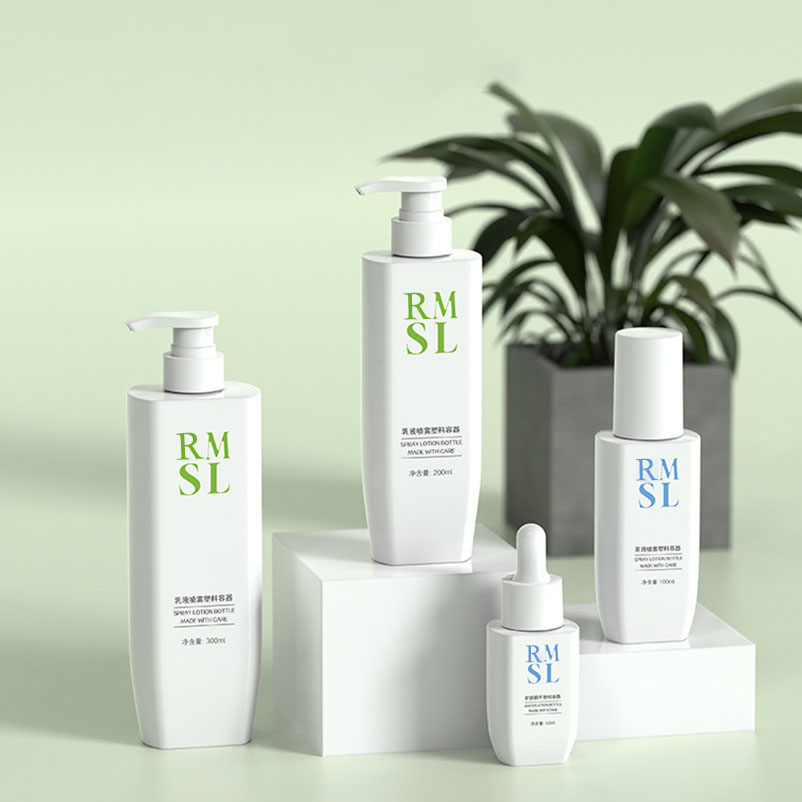30ml 80ml 200ml 250ml 300ml Plastic Refillable Fine Mist Sprayer Bottles Matte Surface Convenient Spray for Hair Body Face Application