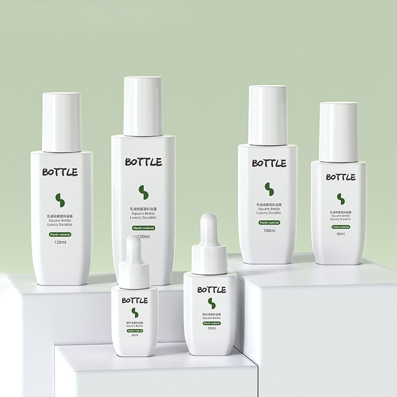 30ml 80ml 200ml 250ml 300ml Plastic Refillable Fine Mist Sprayer Bottles Matte Surface Convenient Spray for Hair Body Face Application