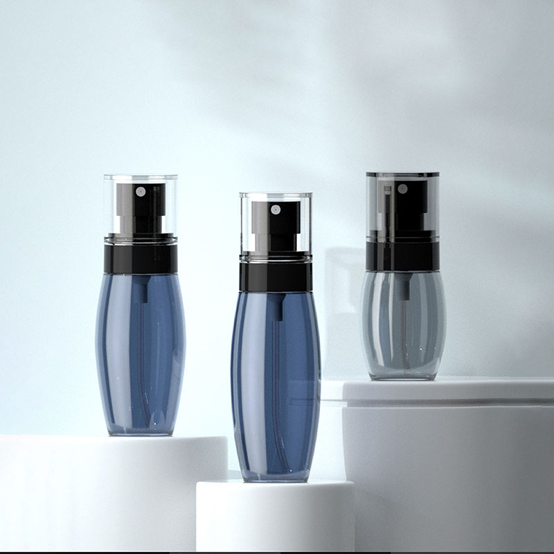 40ml 60ml 80ml Black Sunscreen Mist Spray Bottle Body Perfume Sprayer Plastic Container Hair Powder Pump Bottle