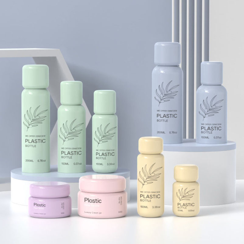 50ml 100ml 120ml 150ml 200ml PET Plastic Cosmetic Sub Bottle for Sunscreen Disinfectant Moisture Mist Spray Perfume Essential Oil Use