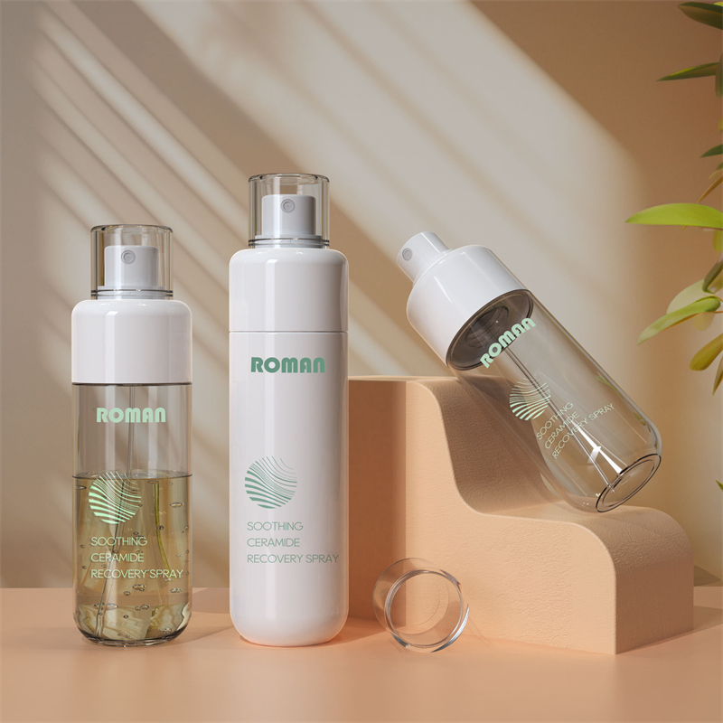 80Ml 100Ml 120Ml 150Ml Empty Cylinder Fine Mist Plastic Spray Cosmetic Bottle for Hair and Skincare With Pump