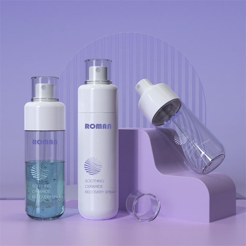 80Ml 100Ml 120Ml 150Ml Empty Cylinder Fine Mist Plastic Spray Cosmetic Bottle for Hair and Skincare With Pump