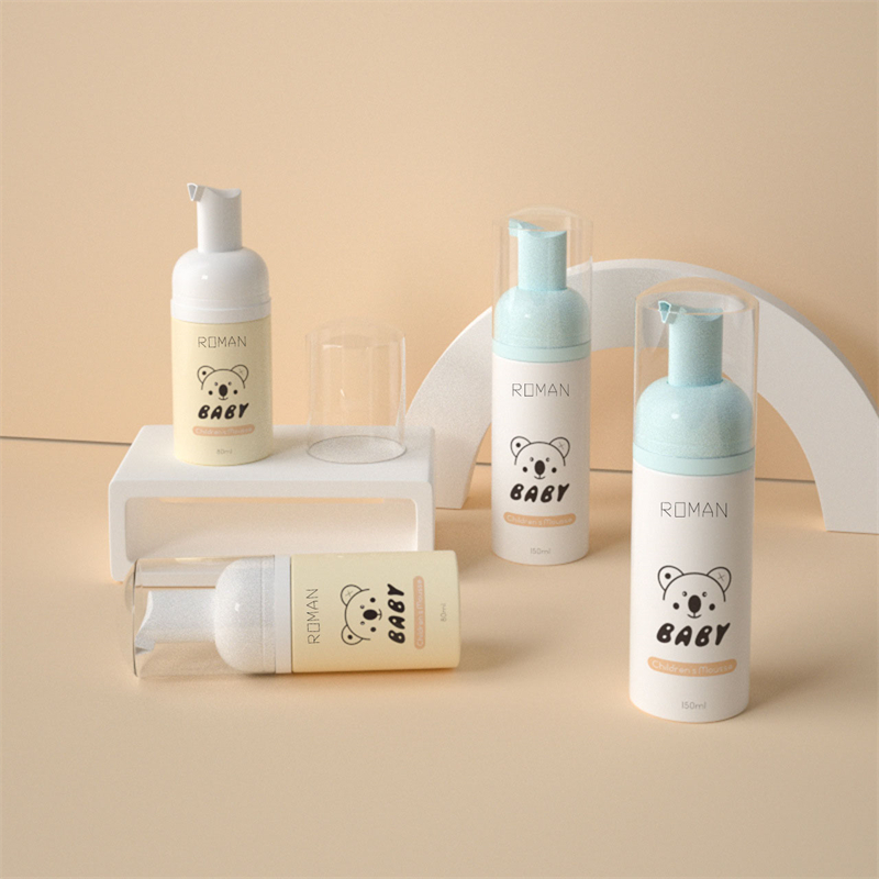 80ml 100ml 120ml 150ml 200ml Plastic PET Foam Pump Bottle Single Double Wall Soft Touch for Face Masks Lotion Shampoo Baby Care Packaging