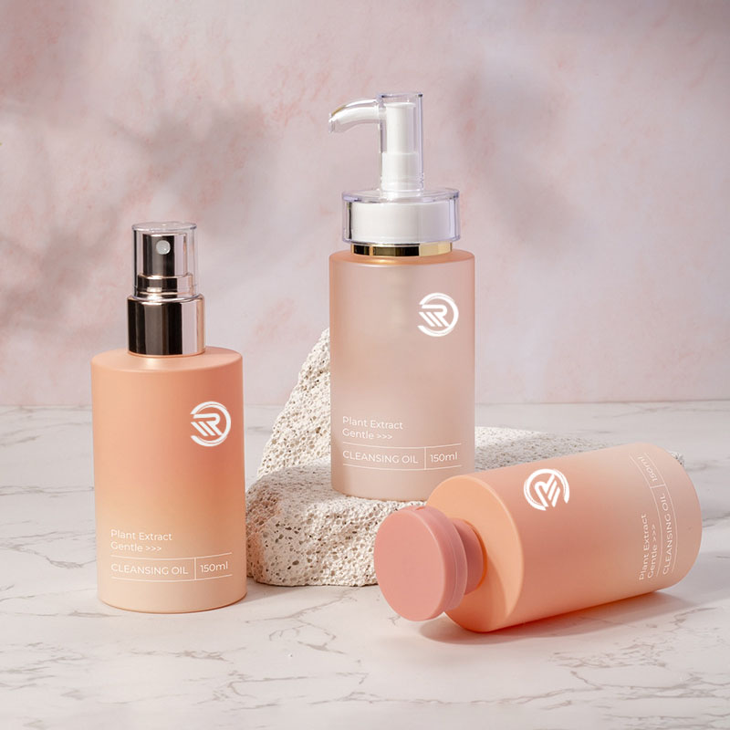 Empty 100ml 200ml 300ml 400ml Cosmetic Shampoo Face Cream Toner Squeeze PE Plastic Bottles with Flip Top Cover