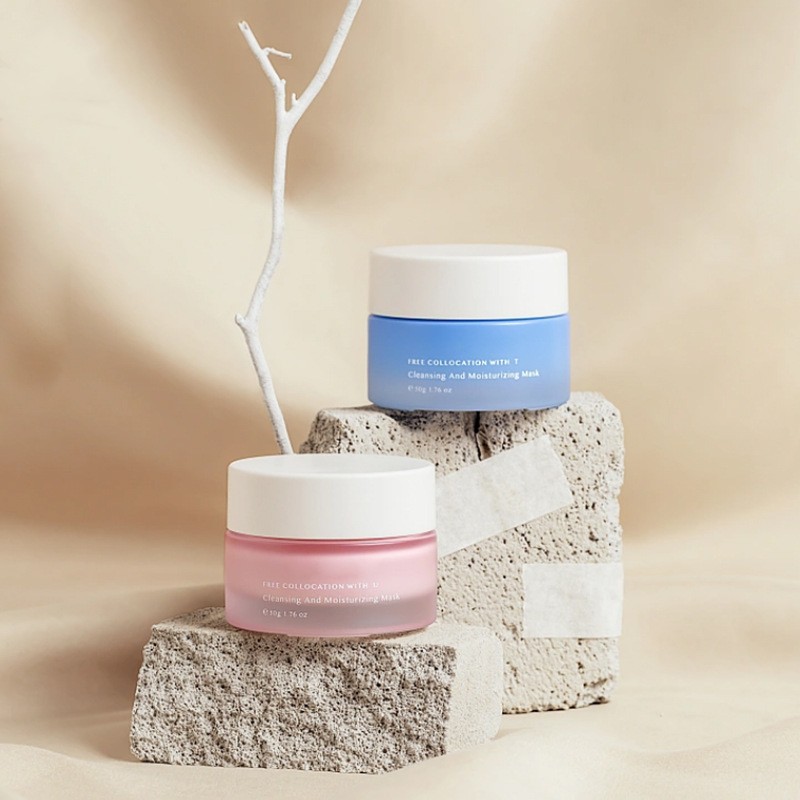 Classic Round Glass Cream Jar Cosmetic Packaging For Face Cream And Eye Cream Classic Round Glass Cream Jar Cosmetic Packaging For Face Cream And Eye Cream