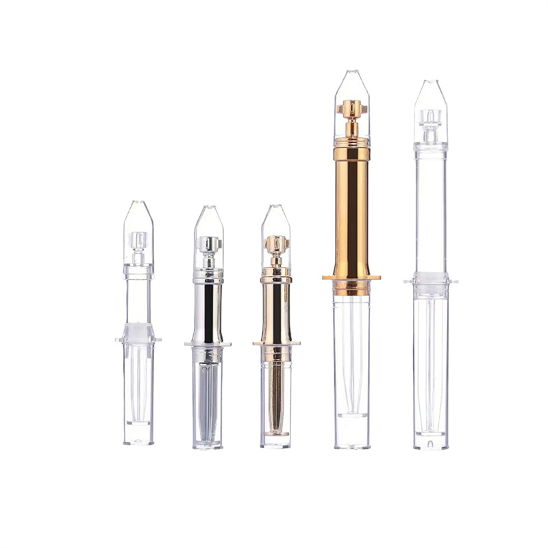 Cosmetic Syringe Shaped Bottle For Eye Cream Mini AS Rocket-Shaped Skincare Ampoule Bottle