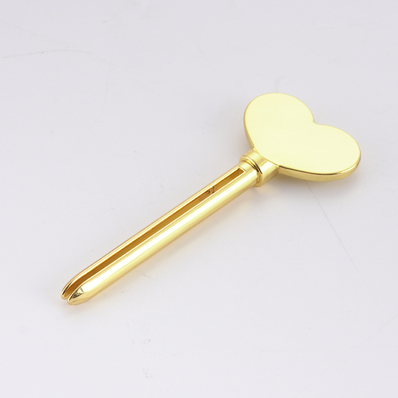 Metal Toothpaste Dispenser Facial Cleanser Toothpaste Tube Squeezer Key Shape Cosmetics Tube Squeezer Metal Toothpaste Dispenser Facial Cleanser Toothpaste Tube Squeezer Key Shape Cosmetics Tube Squeezer