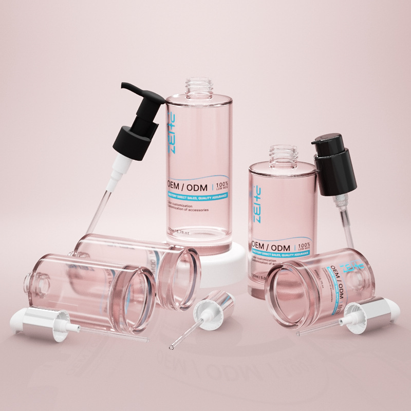 Multi-Capacity Glass Cosmetic Serum Bottle With Thick Base Multi-Capacity Glass Cosmetic Serum Bottle With Thick Base