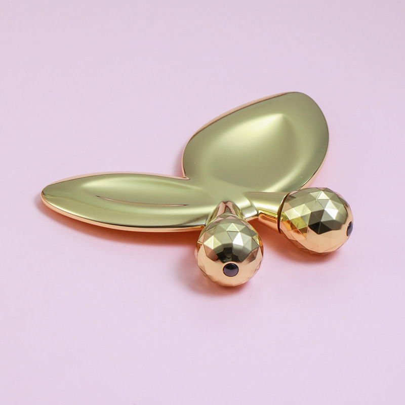 Zinc Alloy Butterfly-Shaped Facial Massage Roller Zinc Alloy Butterfly-Shaped Facial Massage Roller