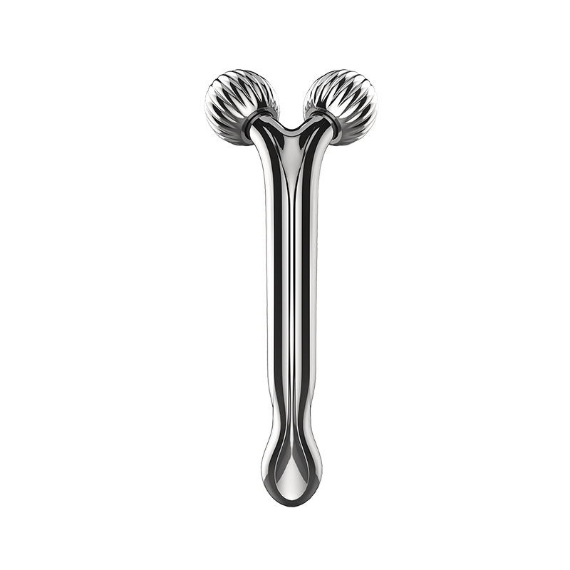 Zinc Alloy Face Roller Massager