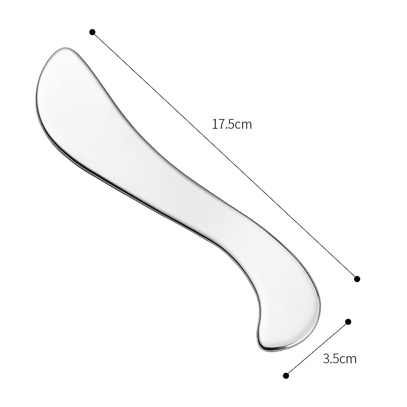 Zinc Alloy Gua Sha Tool, With Its Sleek Blade-Shaped Design Zinc Alloy Gua Sha Tool, With Its Sleek Blade-Shaped Design