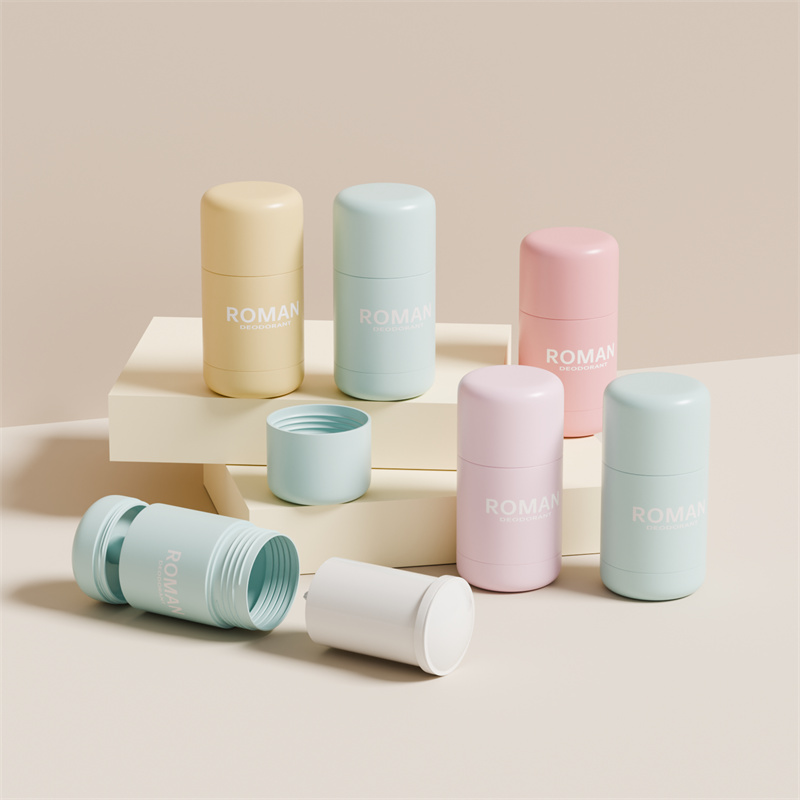 Skin Care Empty 30g 50g Plastic Deodorant Stick Container With Refilled Bottle Packaging Bottle