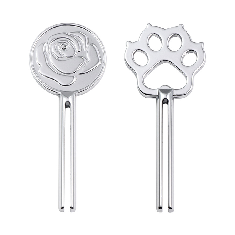 Unique Design Of Cat Paw-Shaped Zinc Alloy Tube Squeezer For Cat Food