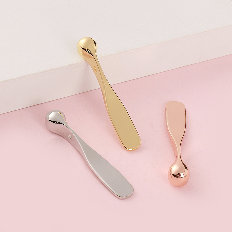 Zinc - Alloy Eye Cream Spatula Handheld Beauty Tools Portable Eye Cream Stick Massager